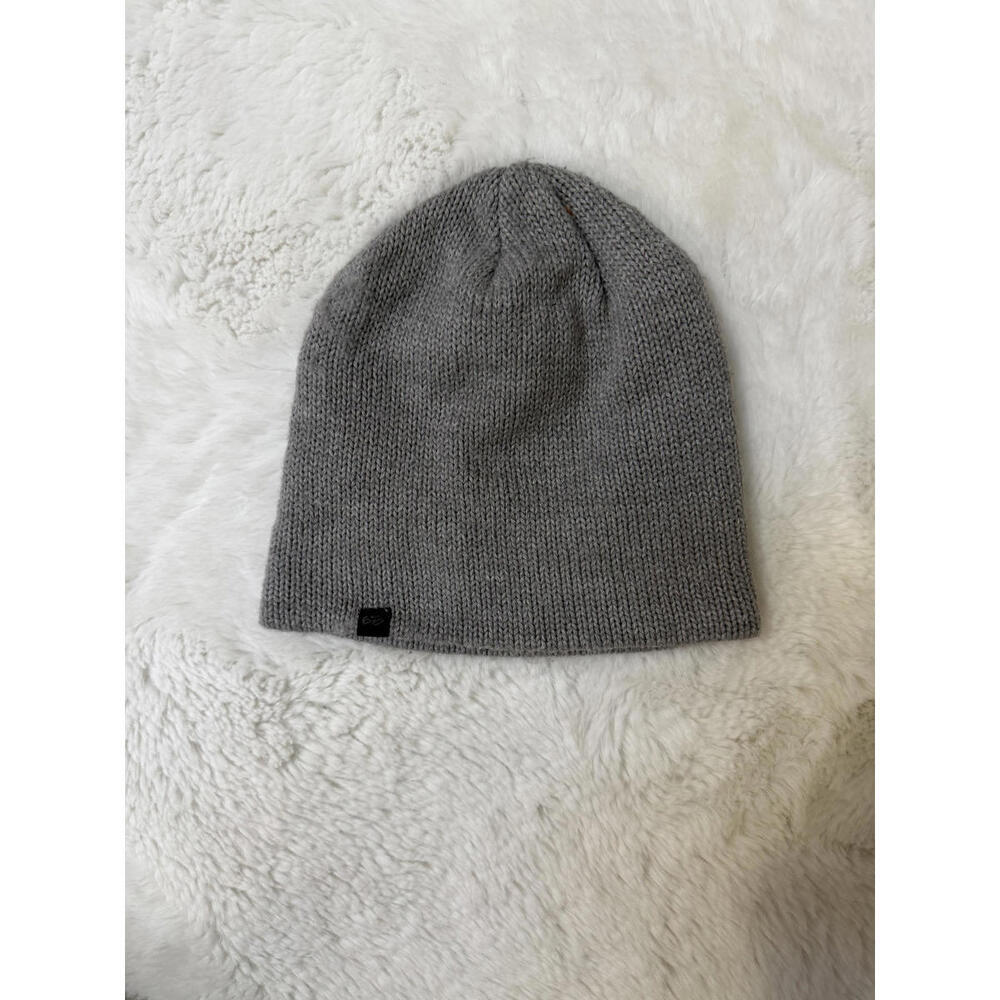 Nike Gray Knit Beanie Hat